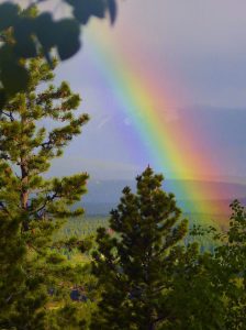 Spring, Muddy Feet and Rainbows